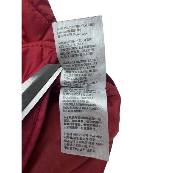 Karen Scott Women's Red Quilted Vest Size M -A10- - Picture 4 of 11